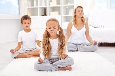 Kindermeditation Yogafestival